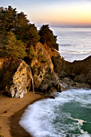 McWay Falls at Sunset