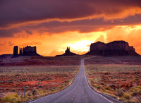 Monument Valley Sunset