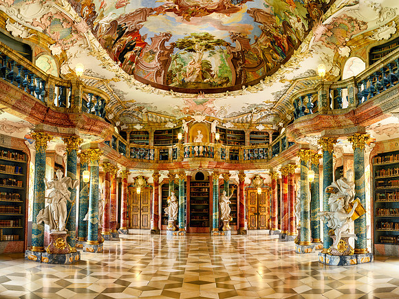 Wiblingen Abbey Library