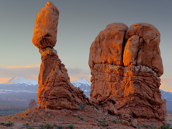 Balanced Rock at Dawn
