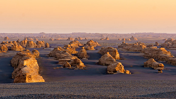 Gobi Desert Yardang Landform