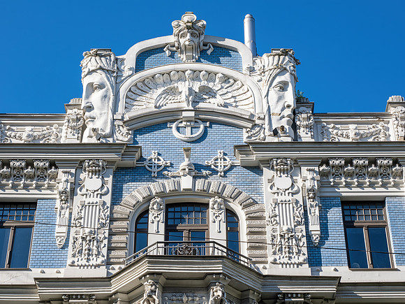 Art Nouveau architecture - Riga