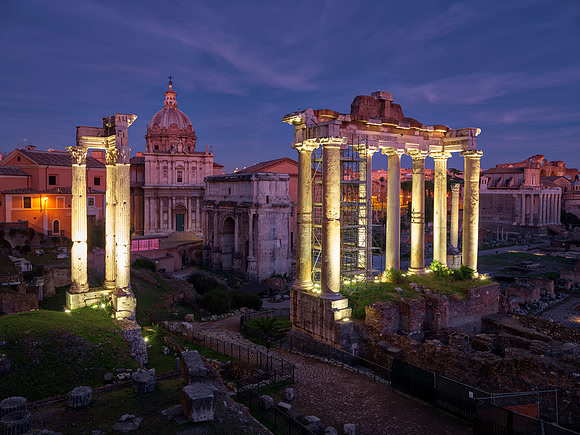 Foro Romano dusk