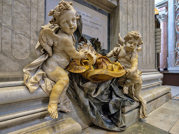 St. Peter "putti"