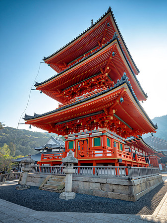 Kiyomizudera pagoda - Kyoto