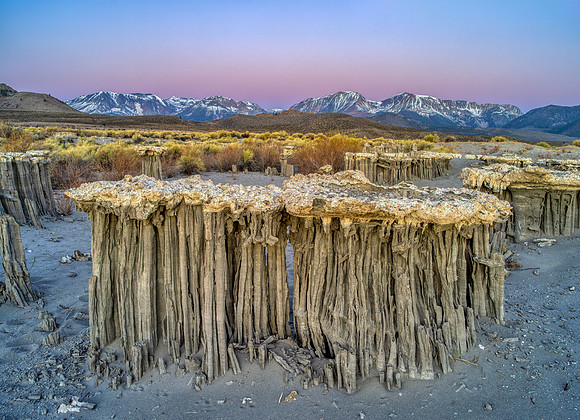 Sand Tufa at Dawn