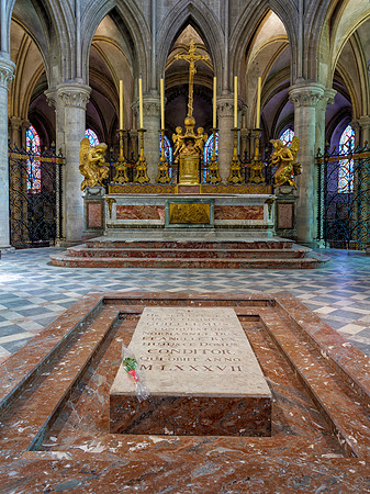 William the Conqueror's grave - Caen