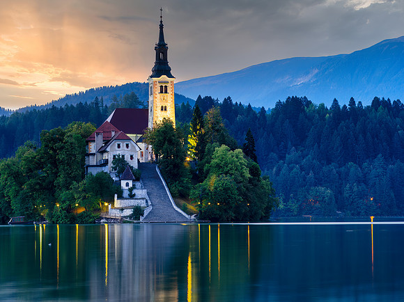 Lake Bled Pre-dawn
