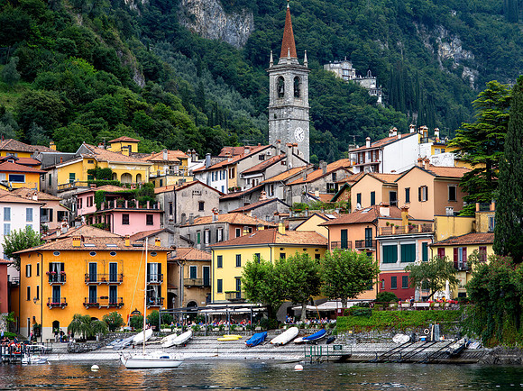 Varenna from the Vaporetto